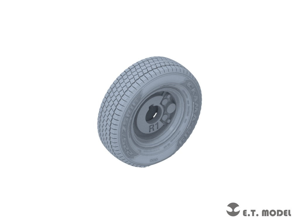 ET Model P35-115 Russian UAZ 3909 Military Van Sagged wheels For ZVEZDA 3644 1/35 – obrázek 4
