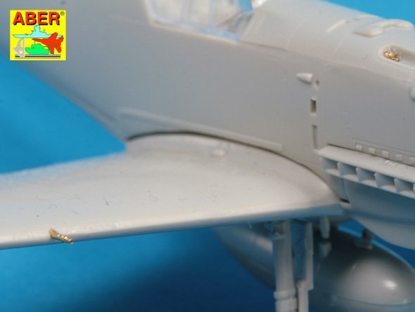 Aber A72 003 Armament for German fighter Me 109E-3 to G-4 1/72 – image 6