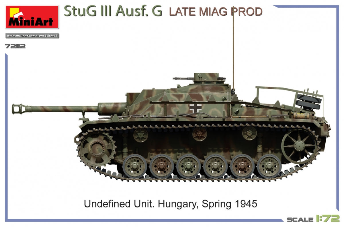 MiniArt 72112 StuG III Ausf. G Late Miag Prod. 1/72 – Bild 2