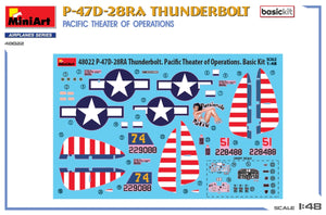 MiniArt 48022 P-47D-28RA THUNDERBOLT. PACIFIC THEATER OF OPERATIONS. BASIC KIT 1/48 – image 6