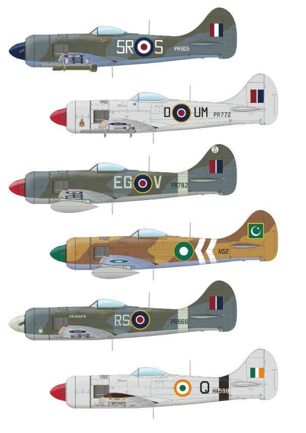 Eduard 82125 Tempest Mk.II late version Profipack edition 1/48 – obrázek 4