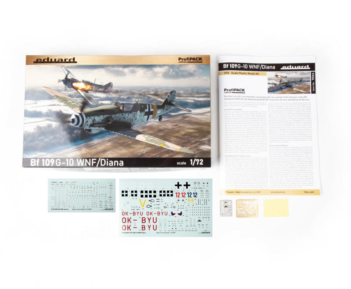 Eduard 70164 Bf 109G-10 WNF/ Diana ProfiPACK Edition 1/72 – image 4
