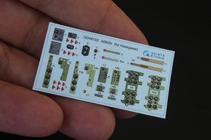 Quinta Studio QD48102 A6M2 3D-Printed &amp;amp; colored Interior on decal paper (for Hasegawa kit) 1/48 – Bild 2