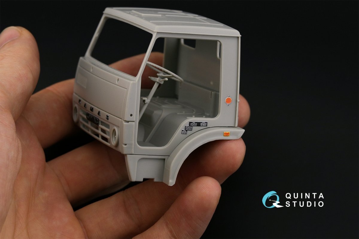 Quinta Studio QD35074 KAMAZ 4310 3D-Printed &amp;amp; colored Interior on decal paper (Trumpeter) 1/35 – Bild 12