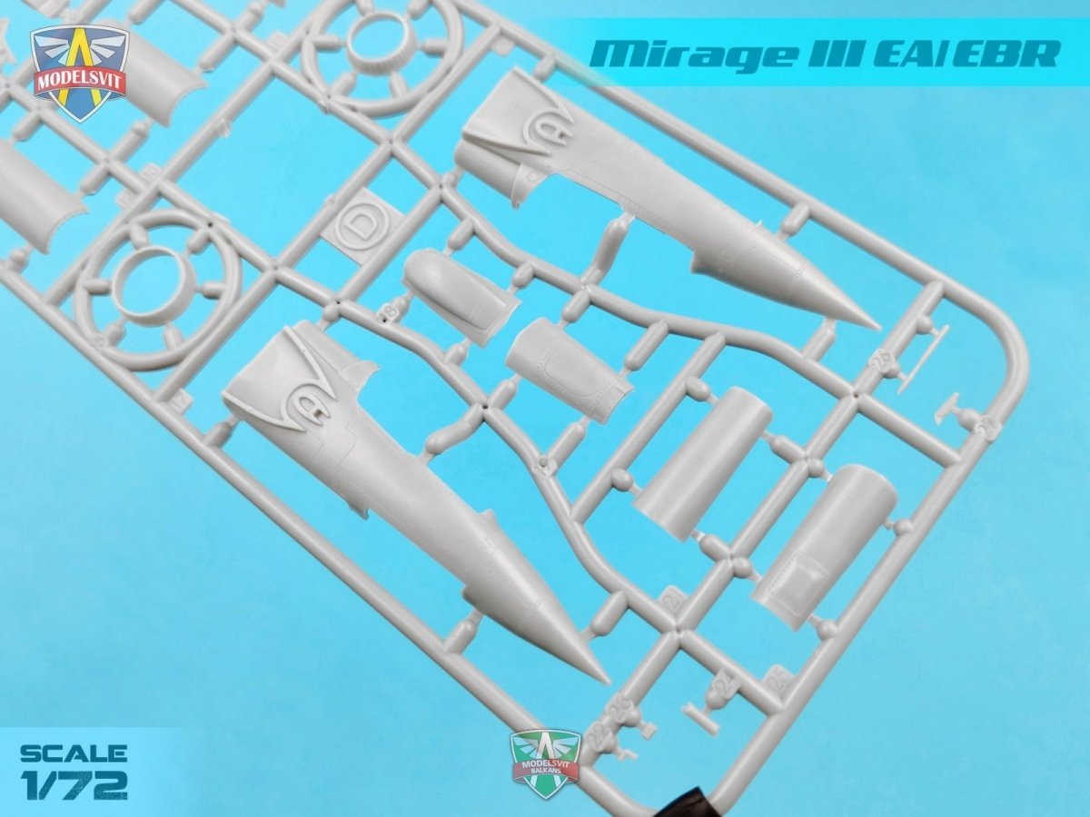 Modelsvit 72063 Mirage III EA/EBR 1/72 – Bild 8