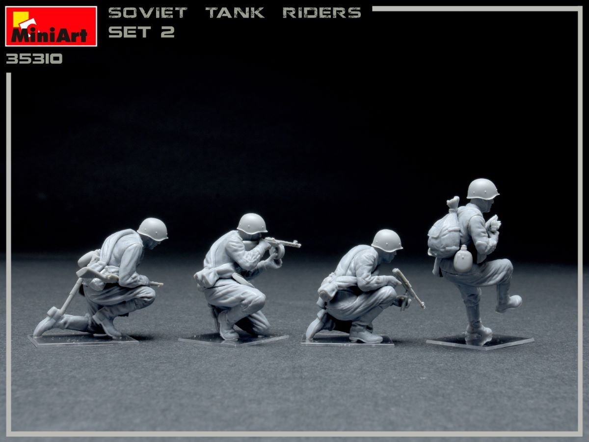 MiniArt 35310 SOVIET INFANTRY TANK RIDERS SET 2 1/35 – obrázek 3