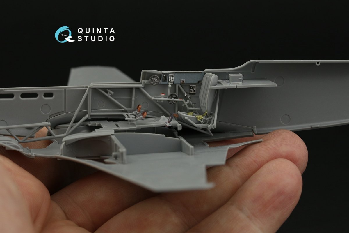 Quinta Studio QD48398 Yak-9T 3D-Printed &amp;amp; colored Interior on decal paper (Zvezda) 1/48 – image 11