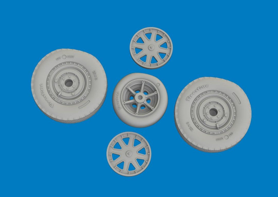 Eduard 6481052 P-39 Wheels Late ARMA HOBBY 1/48 – obrázek 2
