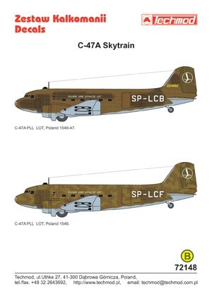 Techmod 72148 - C-47A Skytrain 1/72 – zdjęcie 2
