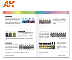 AK Interactive AK293 HOW TO WORK WITH COLORS AND TRANSITIONS WITH ACRYLICS (English) – immagine 6