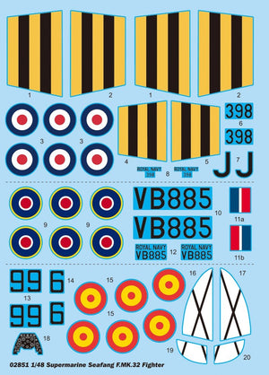 Trumpeter 02851 Supermarine Seafang F.MK.32 1/48 – image 4