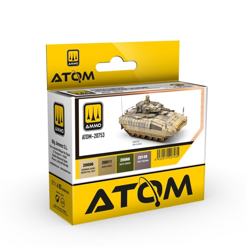 AMMO by Mig Jimenez 20753 ATOM Bundeswehr Afghanistan Scheme Set