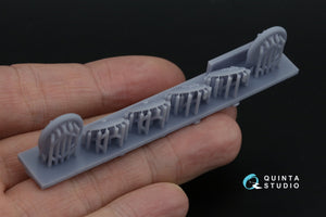 Quinta Studio QT48035 I-16 Wheels (early type) with separate hubs and weighted tires (all kits) 1/48 – obrázek 5