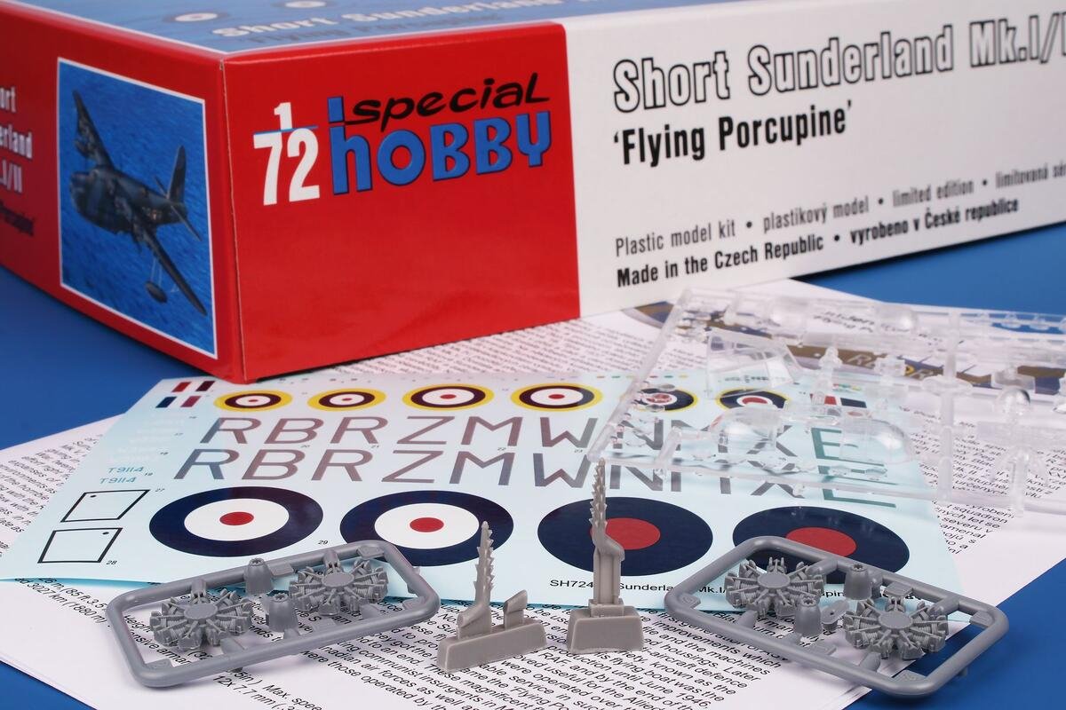 Special Hobby 72438 Short Sunderland Mk.I/II « Le Porc-épic volant » 1/72 – image 11