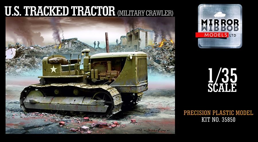 Mirror Model 35850 US Tracked Tractor (Military Crawler) 1/35