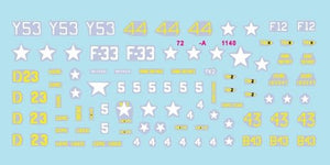 Star Decals 72-A1140 Korean War 1950-53 #1. USMC Tanks. Sherman and Pershing. 1/72 – Bild 3