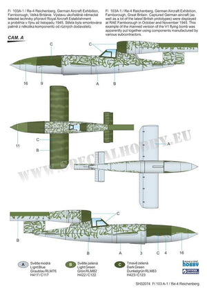 Special Hobby 32074 Fieseler Fi 103R / V-1 Reichenberg 1/32 – image 4