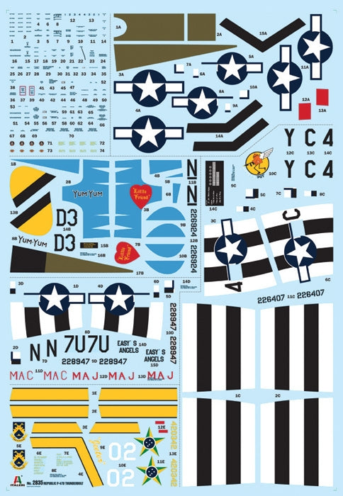 Italeri 2835 P-47D Thunderbolt 1/48 – imagen 4