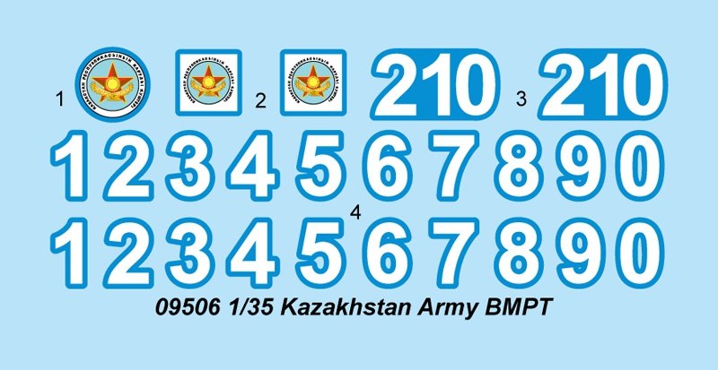 Trumpeter 09506 BMPT (Kazakhstan Army) 1/35 – immagine 11