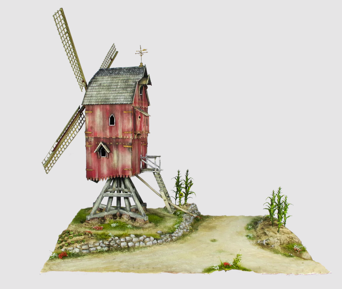 RT-Diorama 35049 Moulin à vent européen 1/35 – image 4