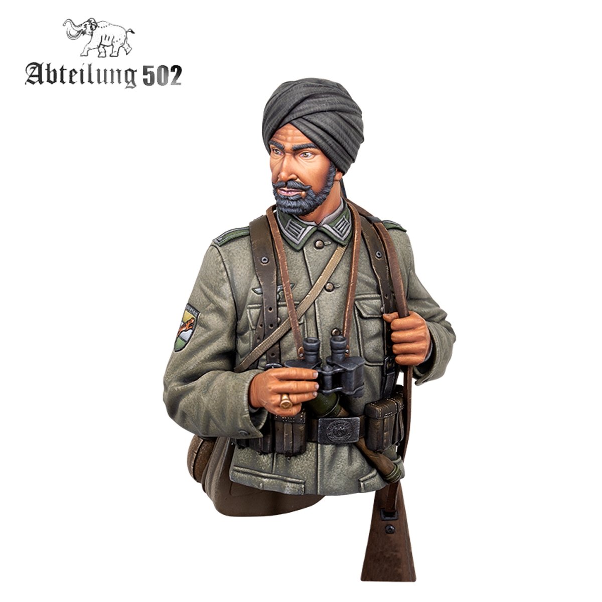 502 Abteilung ABT1004 FREIES INDIEN LEGION – HISTORIC FIGURE SERIES BUST 1/10 – obrázek 2