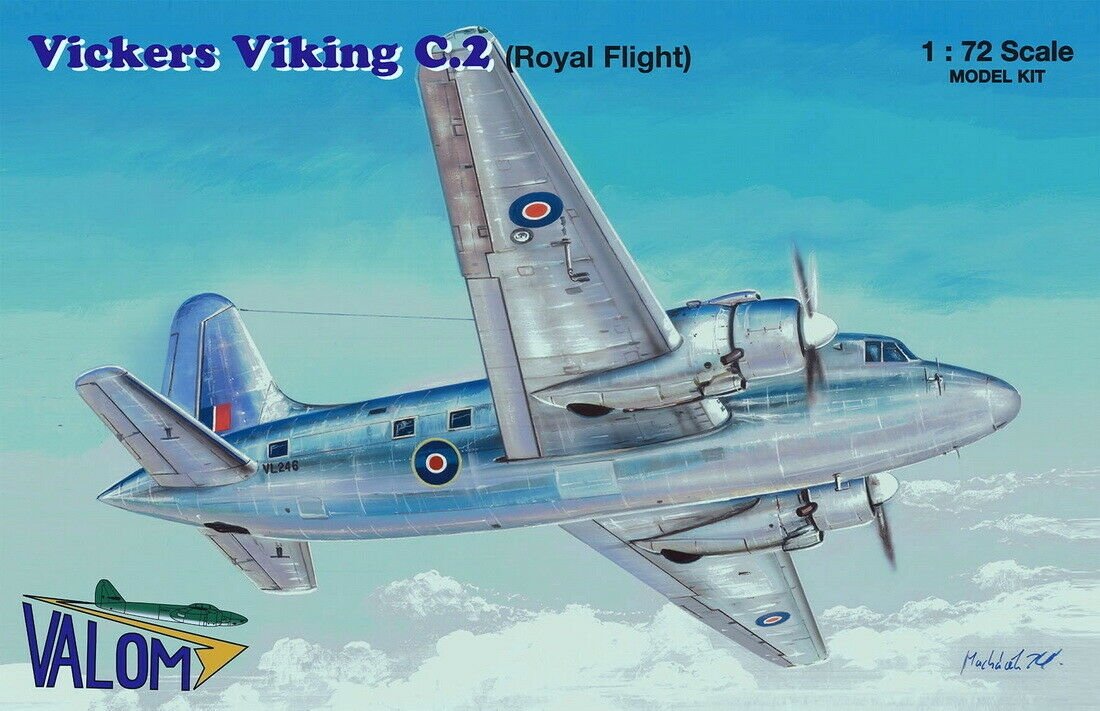 Valom 72148 Vickers Viking C.2 (Royal Flight) 1/72