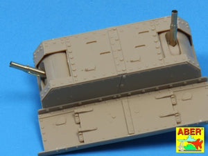 Aber 35L-156 Barrels for British WWI Tank Mark IV – Female 1/35 – Bild 3