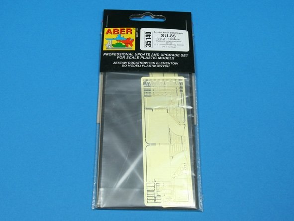 Aber 35140 Soviet SU-85 tank gun part 2 additional set of fenders (TAM) (1/35) – image 3