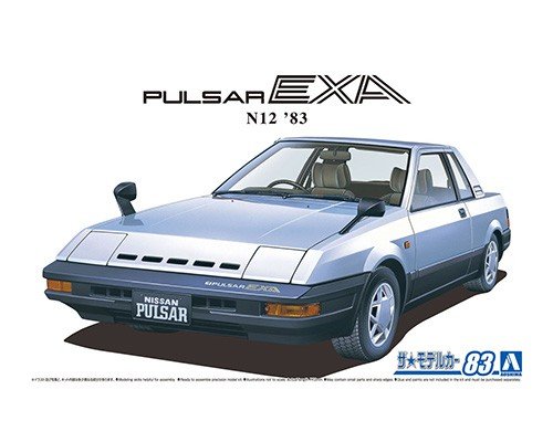 Aoshima 06272 Nissan HN12 Pulsar Exa '83 1/24 