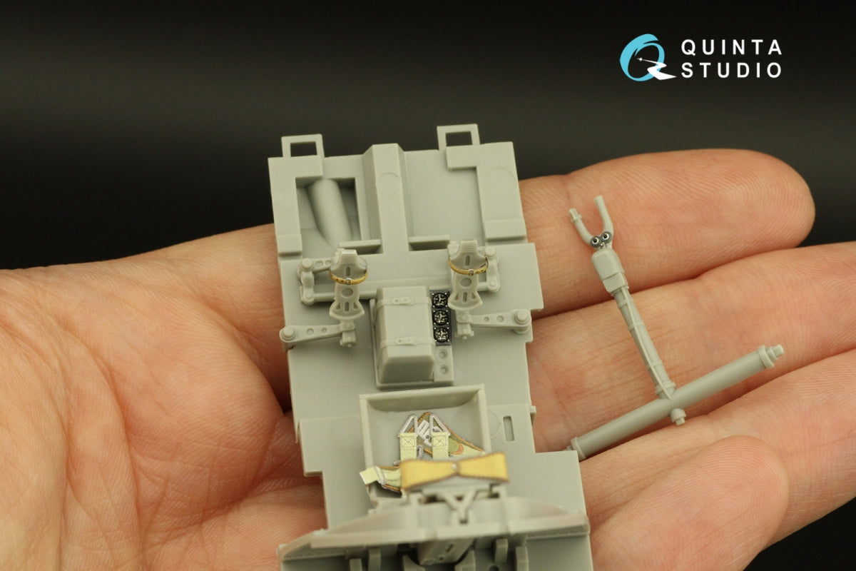 Quinta Studio QD32165 Do 335A-0 3D-Printed &amp;amp; colored Interior on decal paper (Zoukei-mura) 1/32 – Bild 5