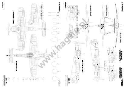 Kagero 7026 Focke-Wulf Fw 190 D. D-9/D-11/D-13/D-15 models EN/PL – imagen 2