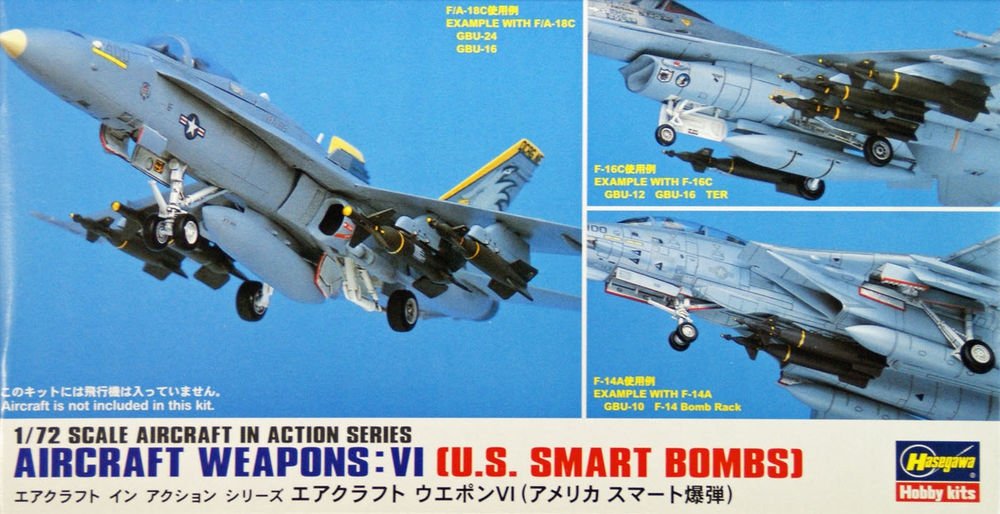 Hasegawa X72-11 US Aircraft weapons VI 1/72