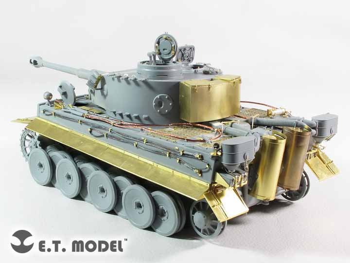 ET Model EA35-109 WWII German TIGER I Fender &amp;amp; Side Skirts (Early Production) For DRAGON Smart Kit 1/35 – Bild 4