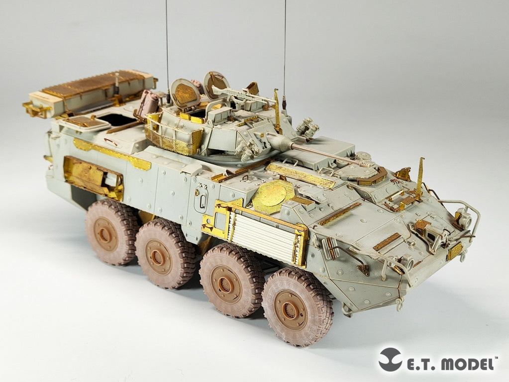 ET Model P35-155 USArmy Stryker Armored Vehicle Sagged Wheels For TRUMPETER Kit 1/35 – Bild 7