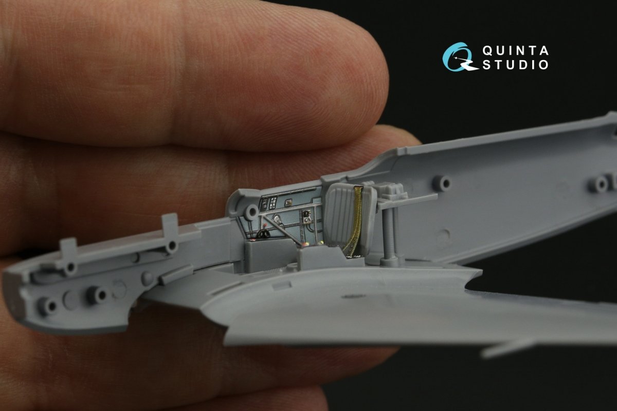 Quinta Studio QD72056 Yak-9D 3D-Printed &amp;amp; colored Interior on decal paper (Zvezda) 1/72 – image 10