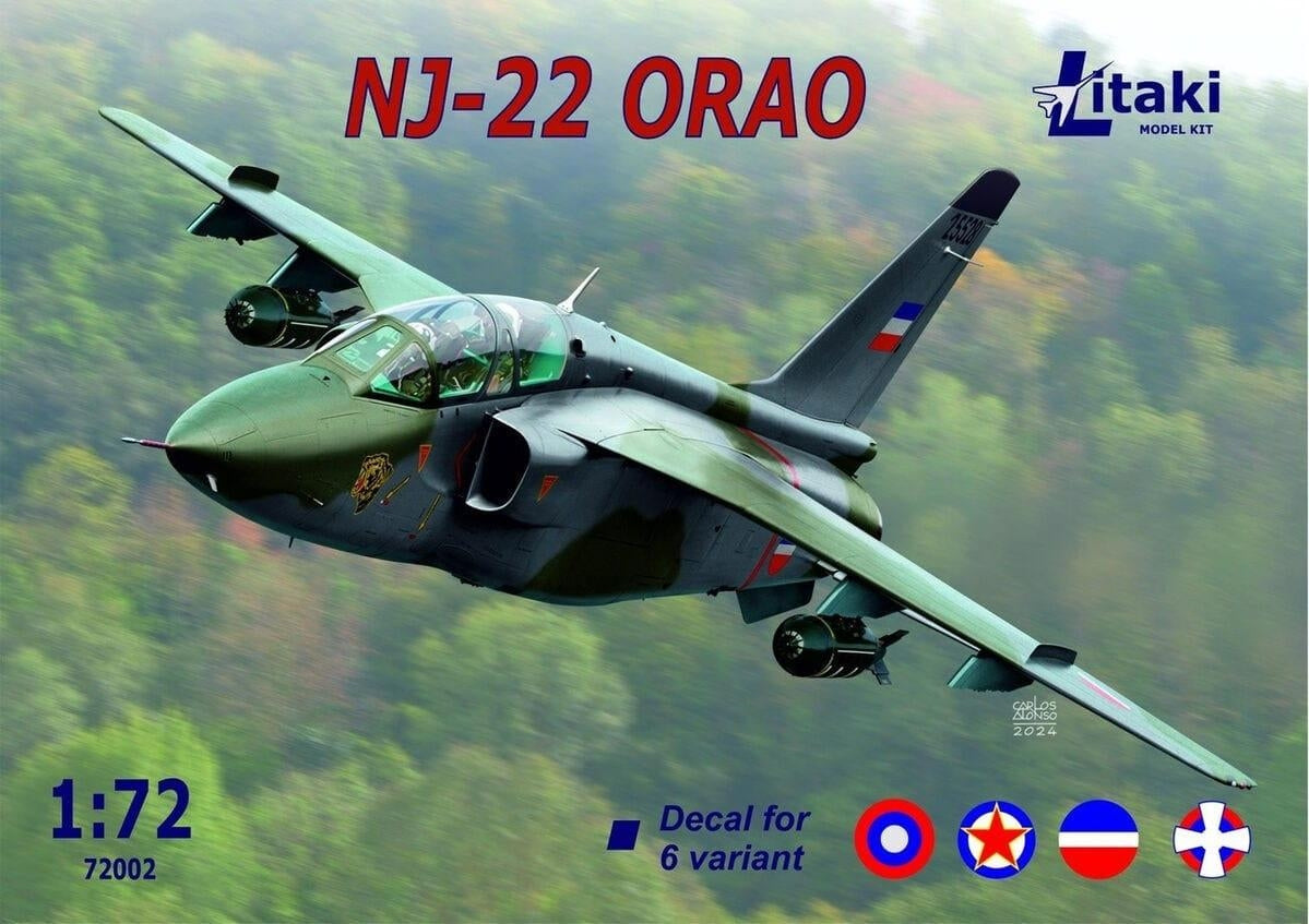Litaki 72002 NJ-22 ORAO two seat attack aircraft 1/72