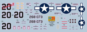 RS Models 94026 Lockheed P-38 J-15 LO - Battle over Moravia (Limited Edition) 1/72 – obrázek 3