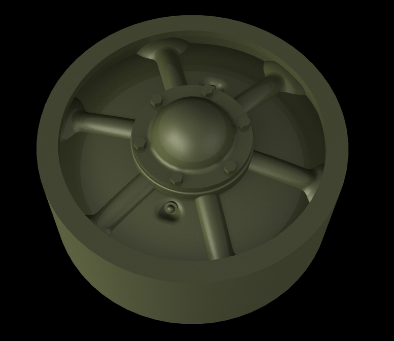 Panzer Art RE35-642 M4 “Sherman” Idler wheels No2 1/35 – Bild 2