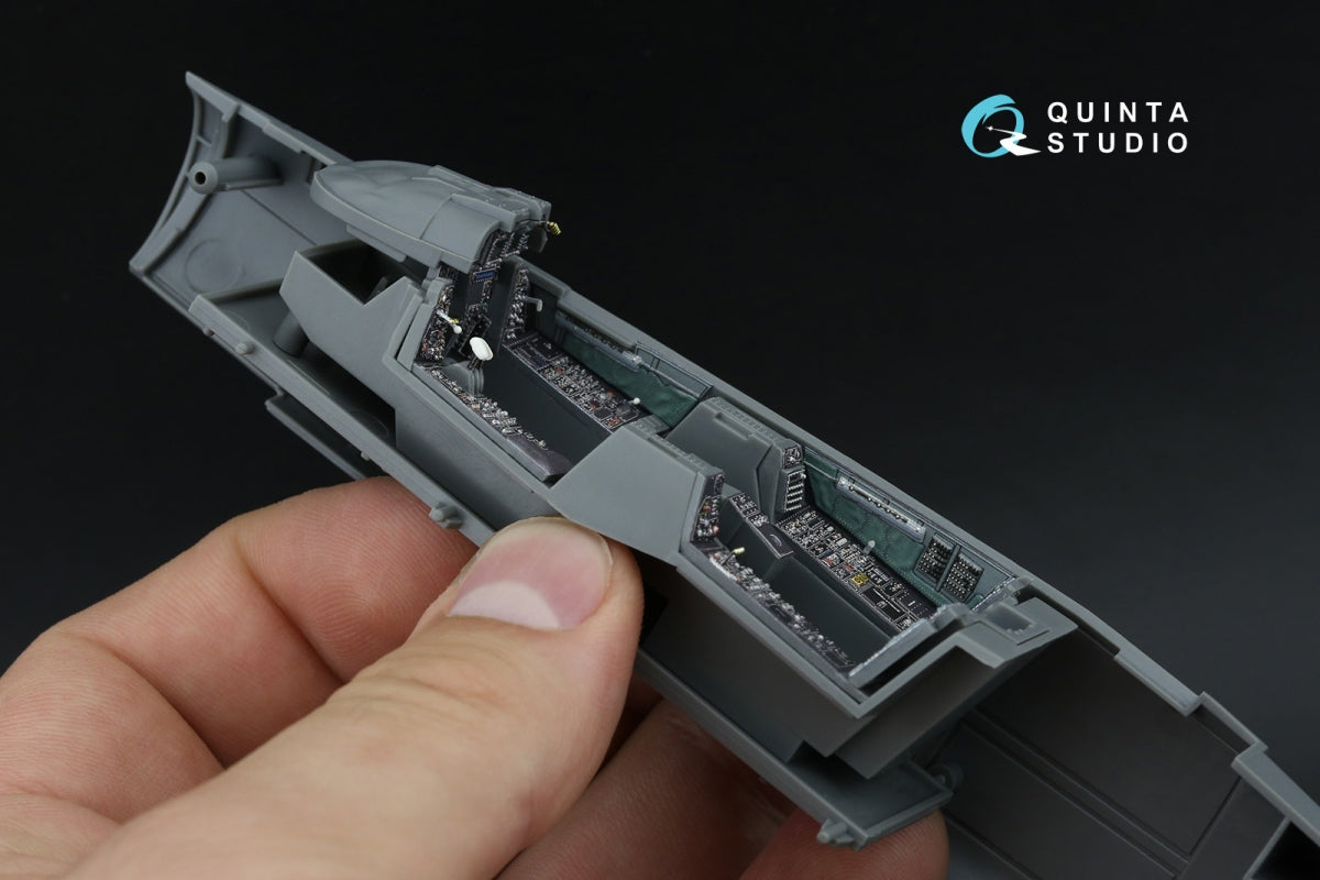 Quinta Studio QD48593 F-14D Super Tomcat 3D-Printed &amp;amp; colored Interior on decal paper (GWH) 1/48 – image 8