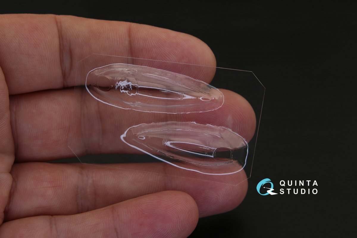 Quinta Studio QC72026 MiG-15 vacuformed clear canopy (for Eduard kit) 1/72 – obrázek 2