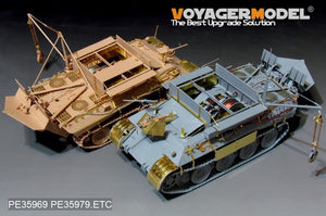 Voyager Model PE35979 WWII German Bergepanther Ausf.A (Early type,Panther A tool holders) Basic For TAKOM 2101 1/35 – Bild 18