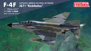 Fine Molds FX06 IJN Luftwaffe, German Air Force, Jet Fighter F-4F JG71 "Richthofen" 1/72