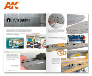 AK Interactive AK249 MODELLING FULL AHEAD 3: BISMARK &amp;amp; TIRPITZ (English) – Bild 4