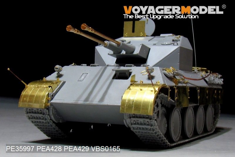Voyager Model PE35997 WWII German FlaKPanzer V COELIAN Basic For TAKOM 2105 1/35 – obrázek 2