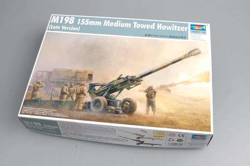 Trumpeter 02319 M198 Obusier moyen remorqué tardif (1/35) – image 2
