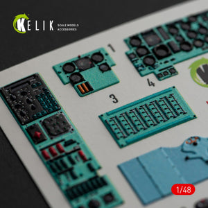 KELIK K48073 Ka-27 Helix interior 3D decals for HobbyBoss kit 1/48 – Bild 8