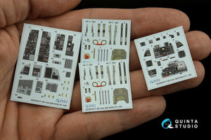 Quinta Studio QD48245 F-4EJ Kai 3D-Printed &amp;amp; colored Interior on decal paper (ZM SWS) 1/48 – Bild 15