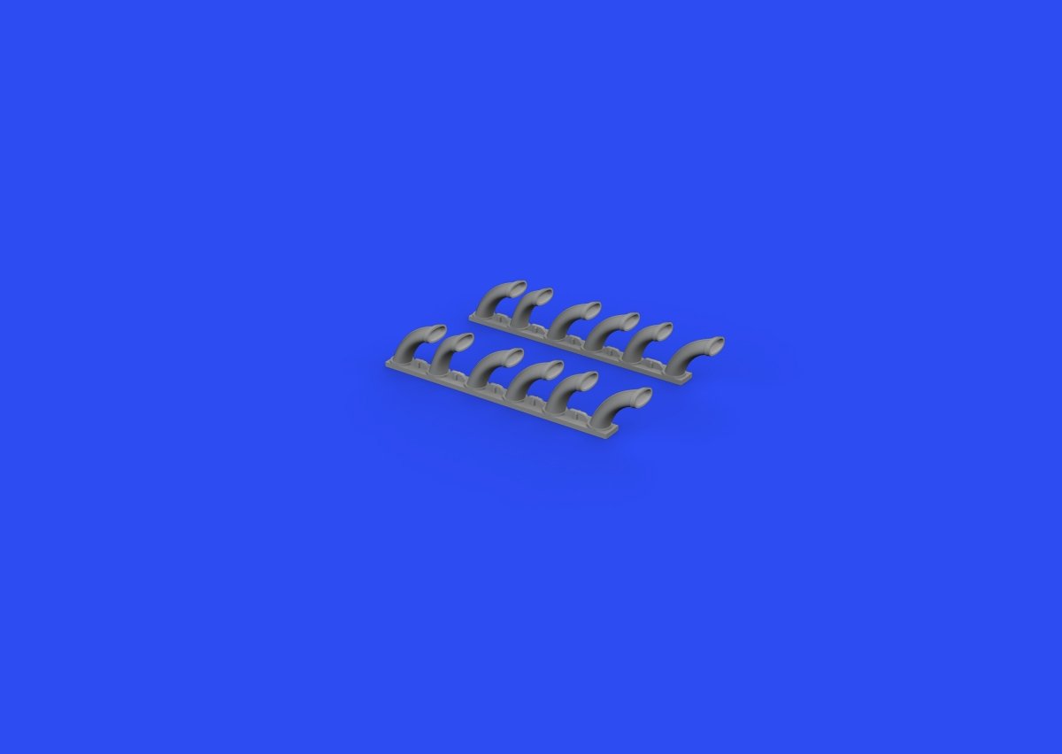Eduard 648688 Fw 190D exhaust stacks EDUARD 1/48 – image 8