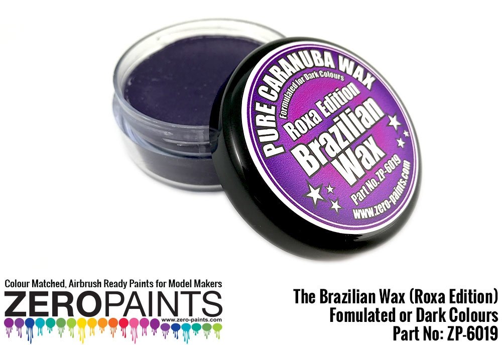 Zero Paints ZP-6019 The Brazilian Wax (Roxa Edition) - (Pure Carnauba Wax) For Dark Colors 30ml