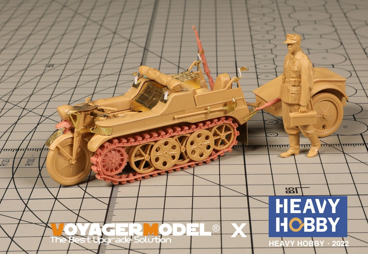 Heavy Hobby PT35072 WWII German Sd.Kfz.2 Kleines Kettenkard Normal Tracks 1/35 – Bild 3